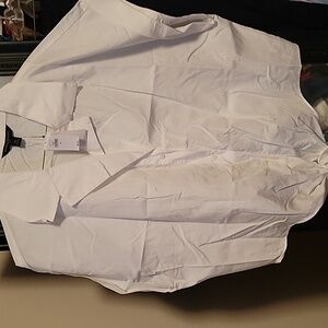 White cotton shirt.